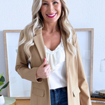 Boyfriend Blazer w/ Princess Darts - The 308 Boutique