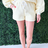 Gingham Shorts