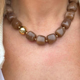Jennifer Chunky Beaded Necklace