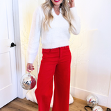 Tummy Control High Rise Wide Leg - The 308 Boutique