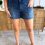 Jane High Rise Short w/ Pork Chop Pockets