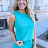 Sloane Jersey Muscle Tank