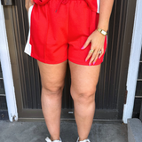 Drawstring Waist Casual Shorts