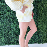 Gingham Shorts