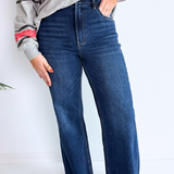 Hi Rise Wide Leg Jeans