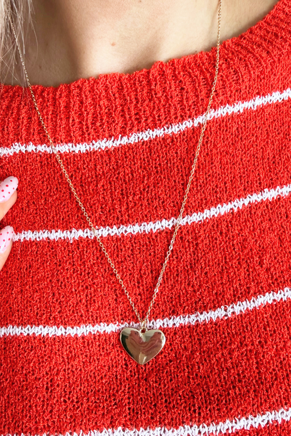 Heart Necklace - The 308 Boutique