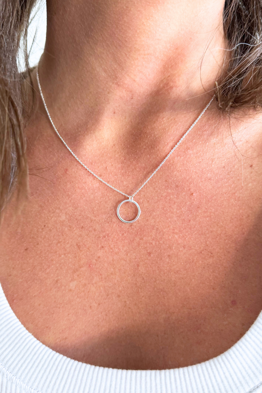 Simple Circle Necklace - The 308 Boutique