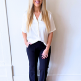 Kayla Pull on Wide Leg Trouser 31 ins - The 308 Boutique