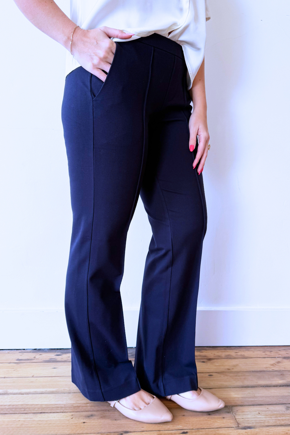 Kayla Pull on Wide Leg Trouser 31 ins - The 308 Boutique