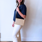 Short Sleeve Camp Collar Woven Blouse - The 308 Boutique