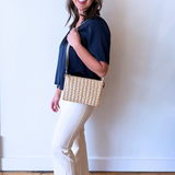 Short Sleeve Camp Collar Woven Blouse - The 308 Boutique