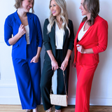 Recycled Shirred Sleeve Blazer