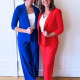 Recycled Shirred Sleeve Blazer