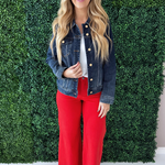 Tummy Control High Rise Wide Leg - The 308 Boutique