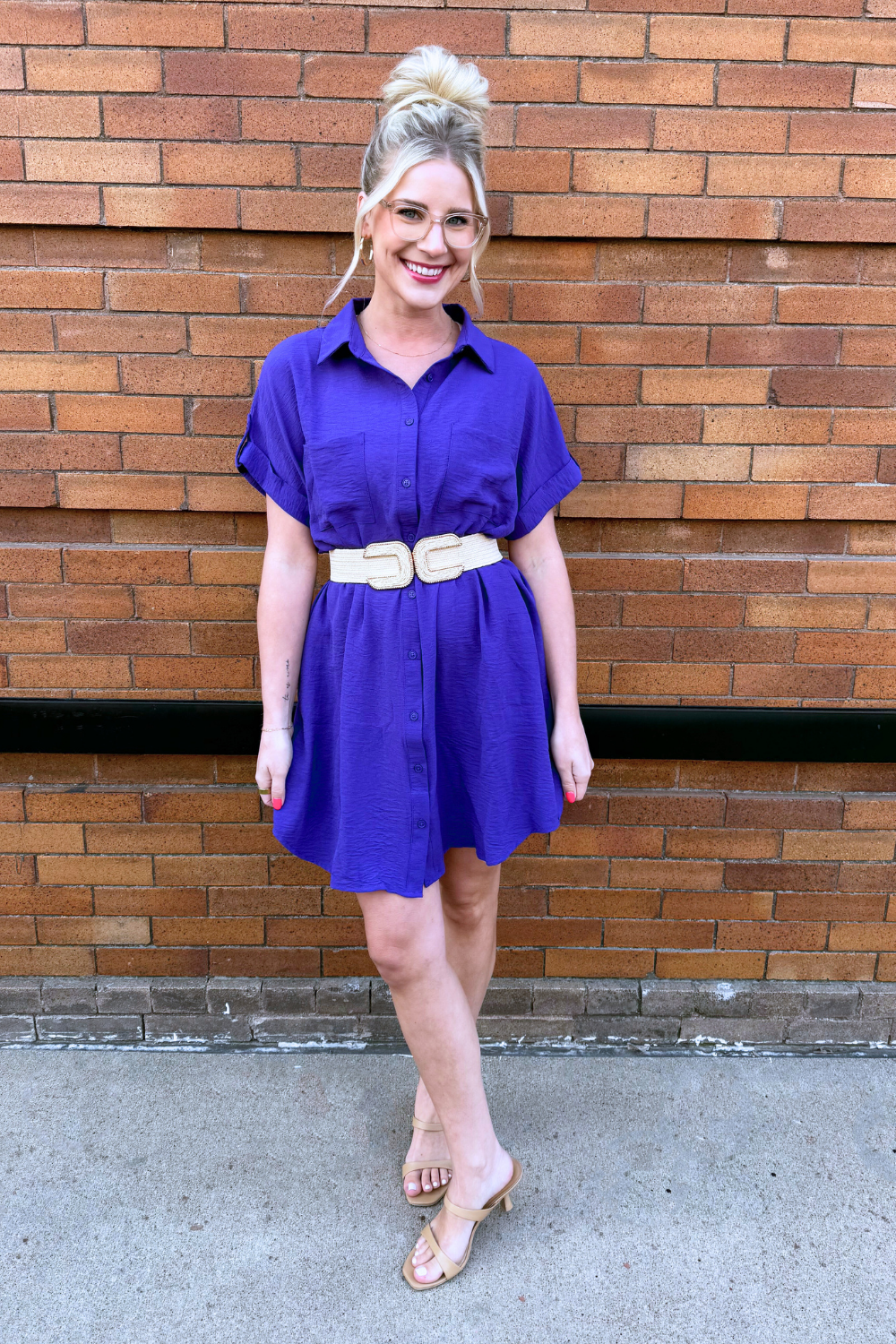 Drop Shoulder Button Up Woven Shirt Dress – The 308 Boutique Drop Shoulder Button Up Woven Shirt Dress – The 308 Boutique