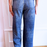 Elastic Waistband Denim