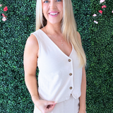 Noelle Textured Tank Top