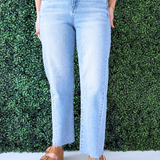 Slouchy Cropped Barrel Jeans with Curved Side Seam Detail
