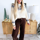 Meg Wide Leg Pant w/ Welt Pocket