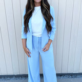 Recycled Wide Leg Pants