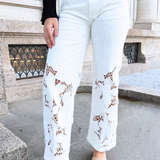 Stride Wide Leg 30" Ins w/ Lace