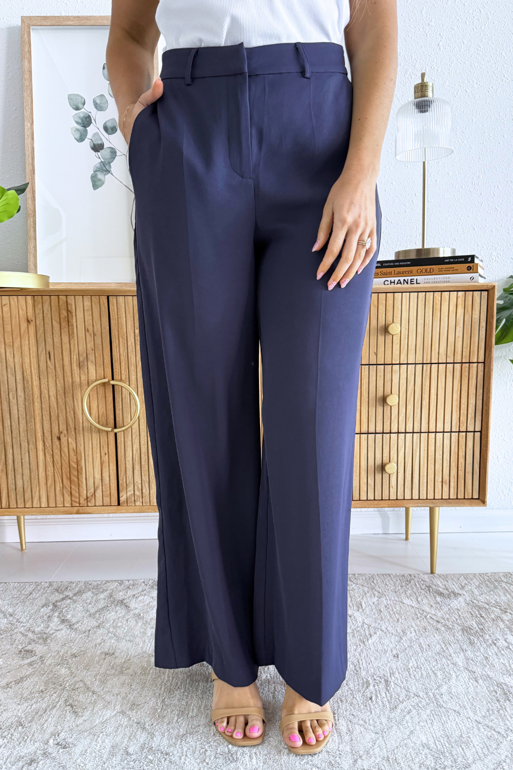 Dressy Wide Leg Pants - The 308 Boutique