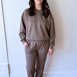 Soft Texture Relaxed Fit Sweatshirt - The 308 Boutique