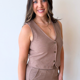 Noelle Textured Tank Top