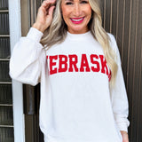 Nebraska Cloudy Knit Long Sleeve Top