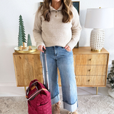 Morgan Cuffed Wide Leg