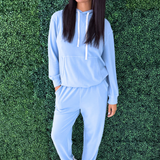 Relaxed Fit Hoodie with Front Pocket - The 308 Boutique