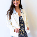 Denim Jacket with Front Pockets
