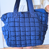 Dreamer Quilted Puffer Tote