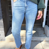 The Muse High Rise Straight Jean