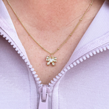 Court Bow Necklace