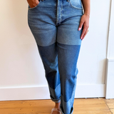 Sloane Slouchy GF Cuffed W/ Removed Patch 27"