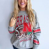 Nebraska Langford Multimedia OS Fleece Crew