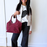 Piper Contrast Corduroy Mini Tote