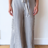Stripe Wide Leg Pants