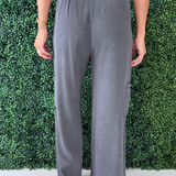 Mineral Wash Tencel Wide Pants