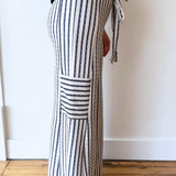 Stripe Wide Leg Pants