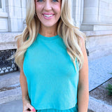 Sloane Jersey Muscle Tank
