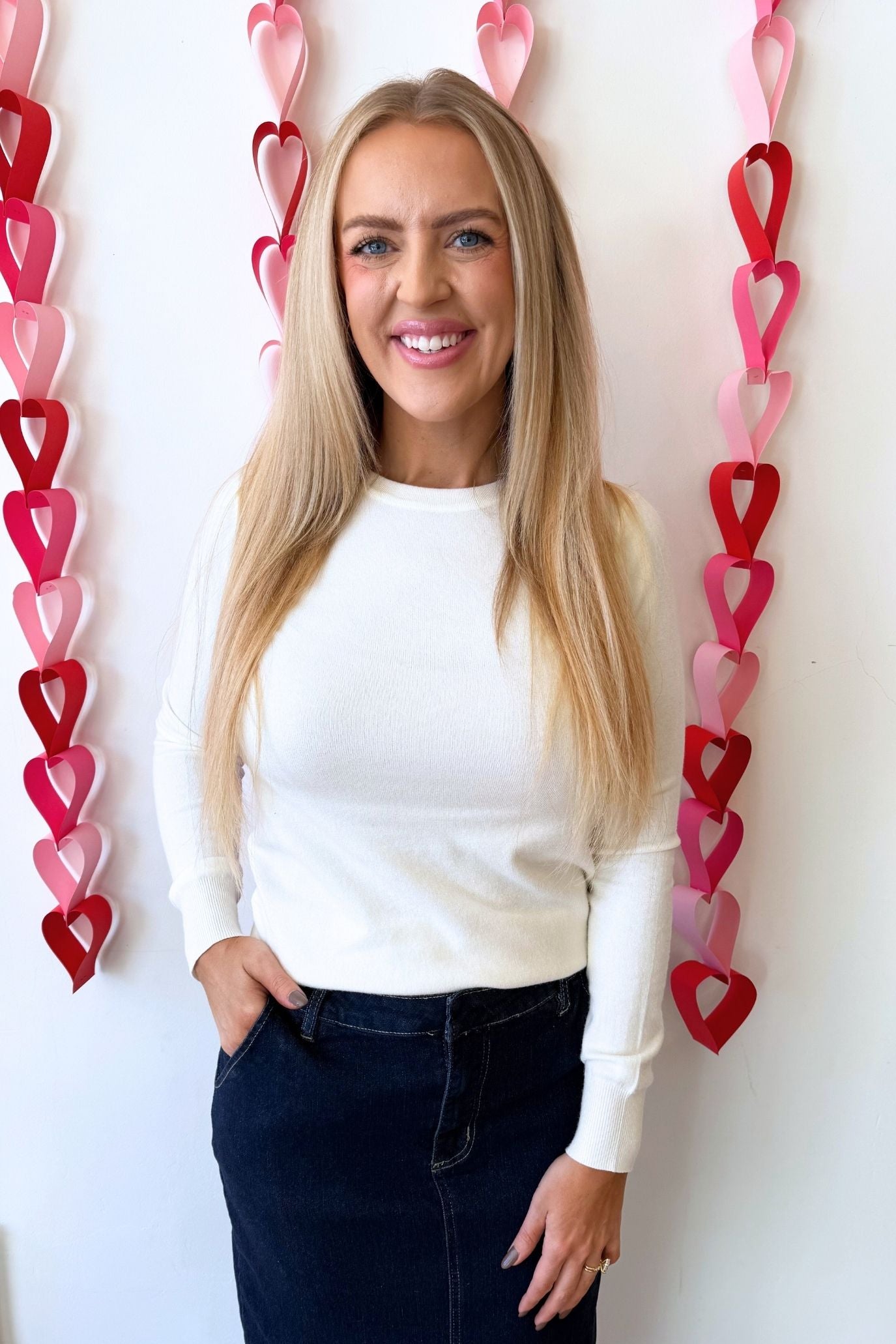 Basic Crew Neck Soft Knit Sweater - The 308 Boutique