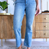 Kelsey High Rise Fab Ab Ankle Flare Inset Leg