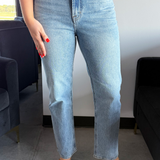 The Muse High Rise Straight Jean