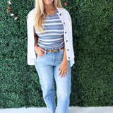 Slouchy Cropped Barrel Jeans with Curved Side Seam Detail