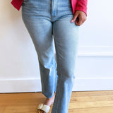 Kelsey High Rise Fab Ab Ankle Flare Inset Leg