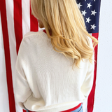 America Graphic Sweater