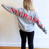 University of Nebraska Oversized Crewneck
