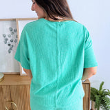 Amaya Textured Knit Top